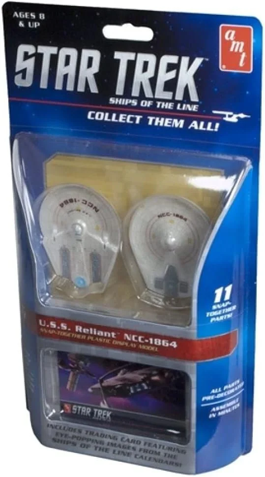 AMT Star Trek U.S.S. Reliant NCC-1864 w/ Trading Cards #AMT914/12