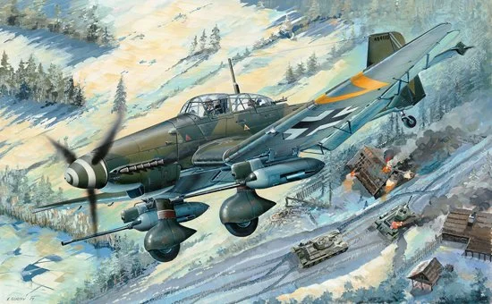 1/32 Trumpeter Junkers Ju 87G-2 Stuka #03218