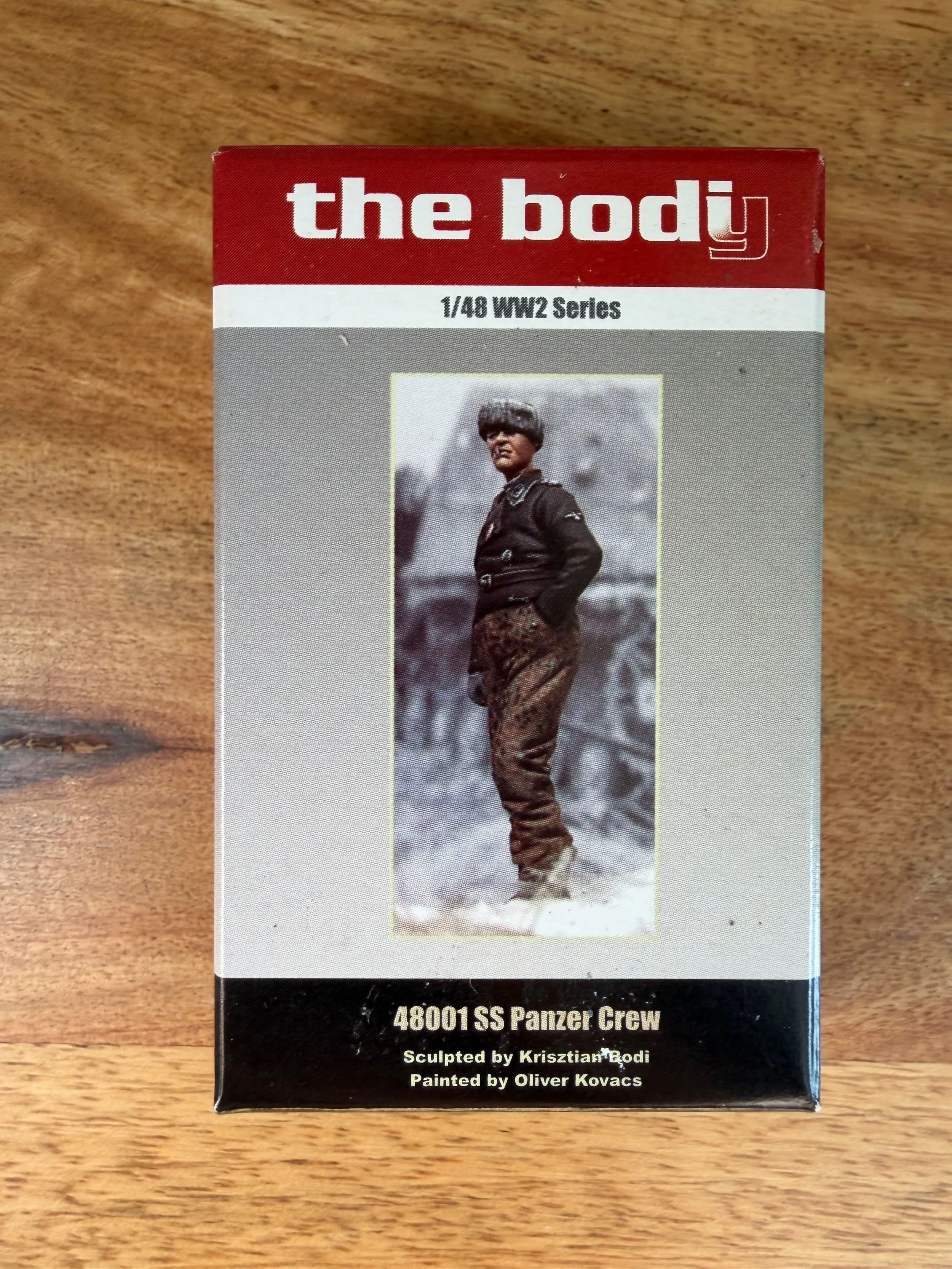 1/48 The Bodi Miniatures SS Panzer Crewman #48001
