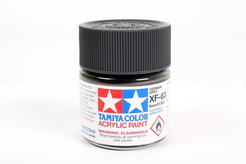 Tamiya 23ml-3/4oz Acrylic XF-63 German Grey #81363