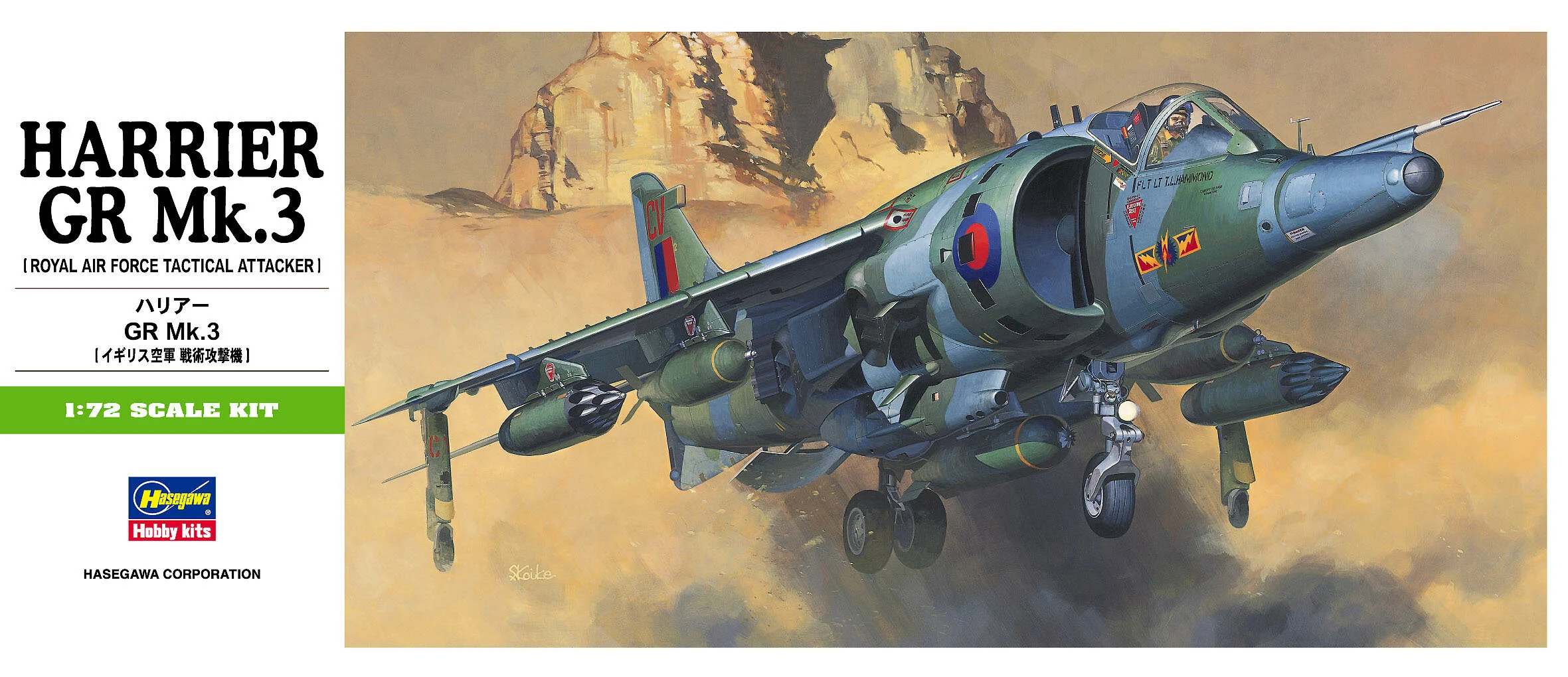 1/72 Hasegawa Harrier GR Mk.3