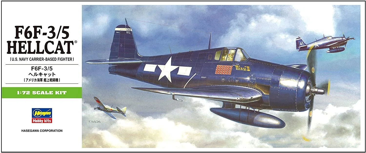 1/72 Hasegawa F6F-3/5 Hellcat