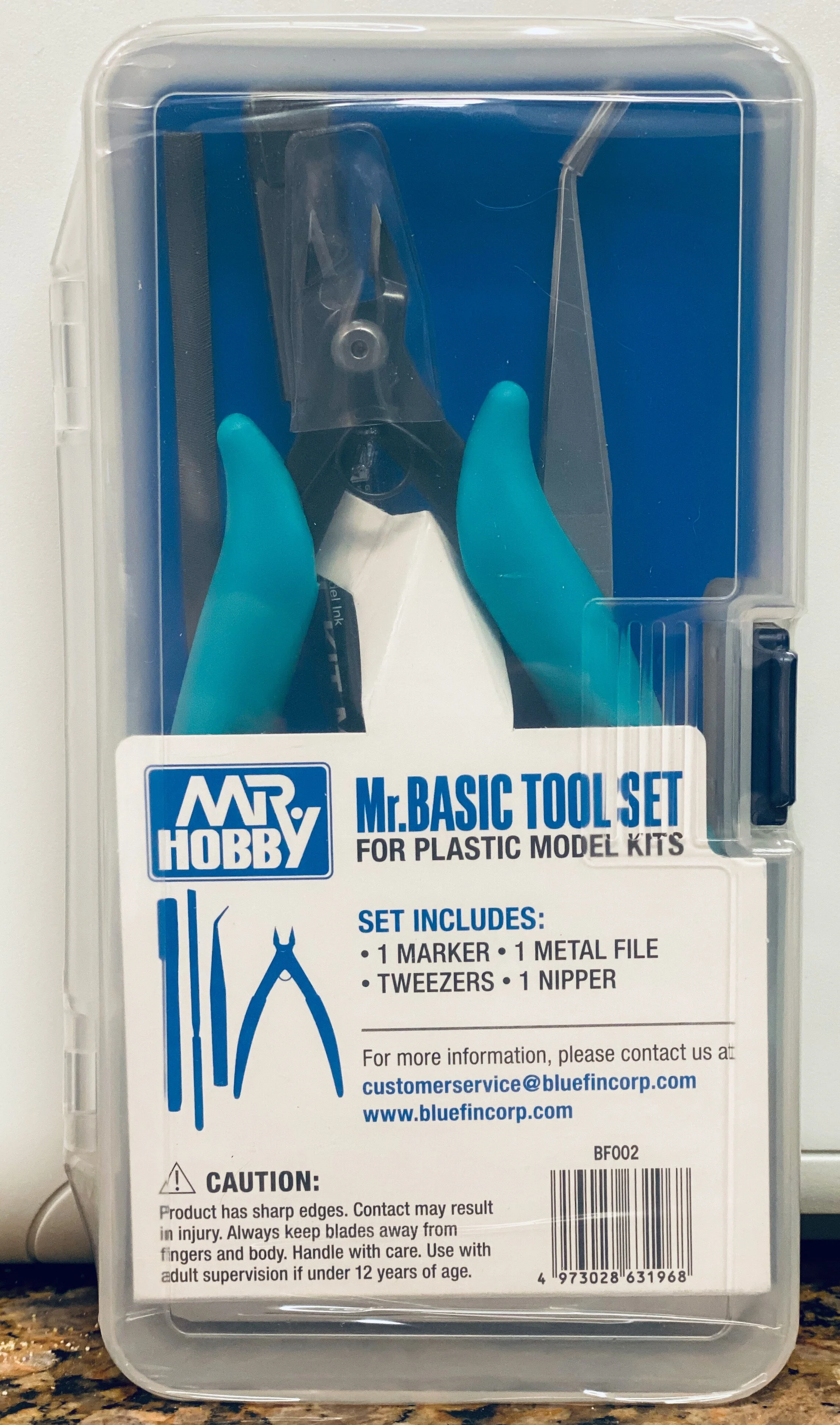 Mr Hobby Basic Tool Set for Plastic Model Kits