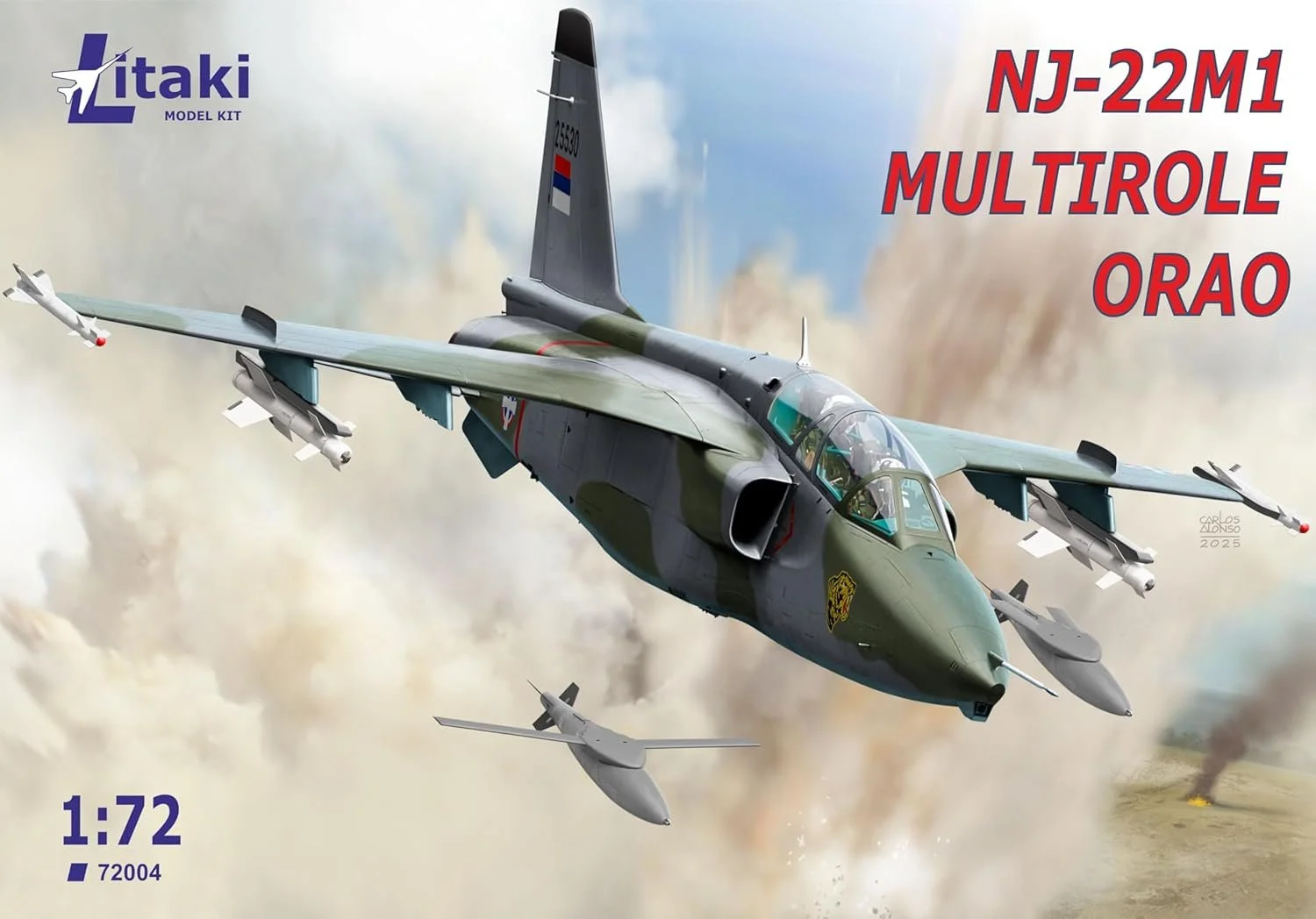 1/72 Litaki NJ-22M1 MULTIROLE ORAO Multirole Strike Aircraft #72004