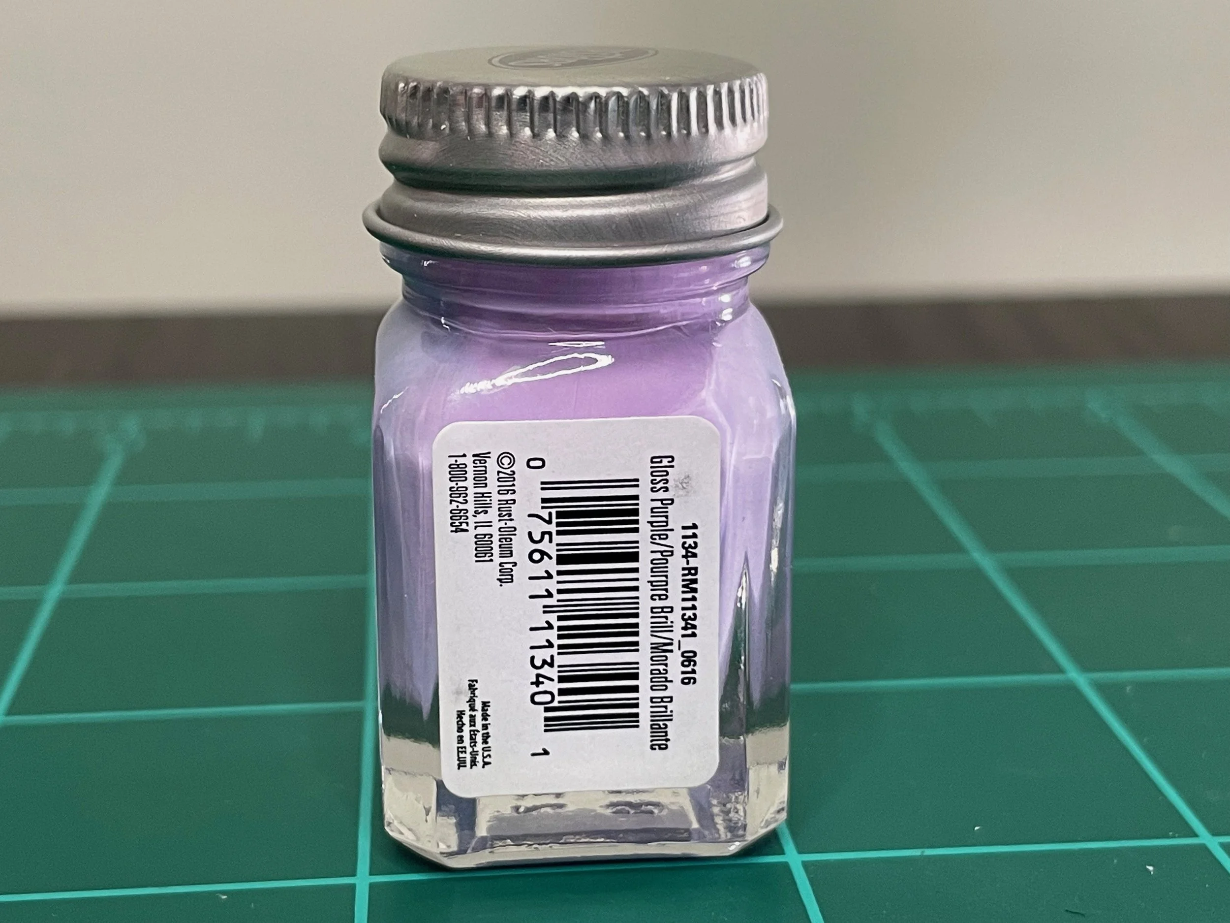 Testors Enamel 1/4oz-Gloss Purple #1134