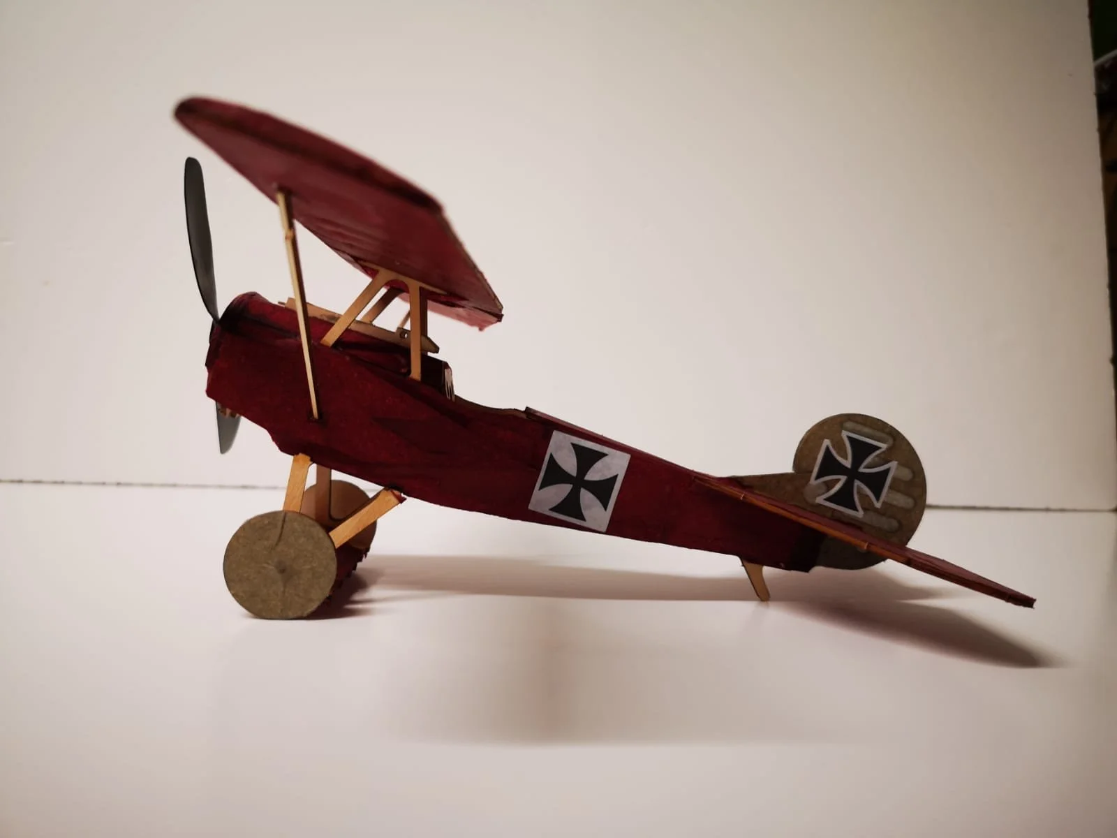 Henson's Flying Machines Fokker DVIII [FREE-FLIGHT] Balsa Kit