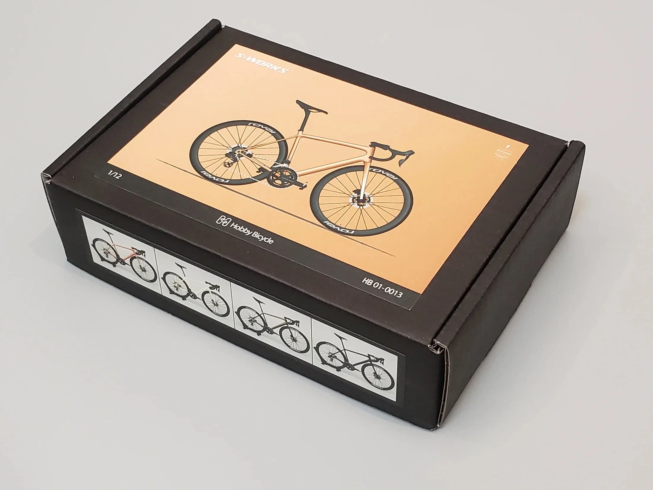 1/12 Hobbit Bike UNPAINTED/UNASSEMBLED White Mold S-WORKS Aethos #HB01-0013