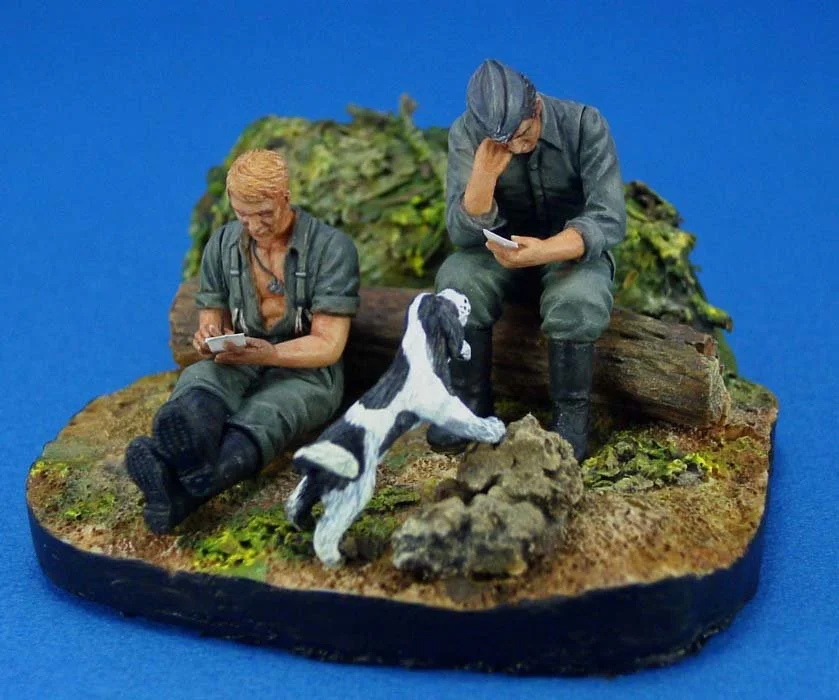 1/35 Legend Production Dear Mom (WWII German Soldiers) #LF0108