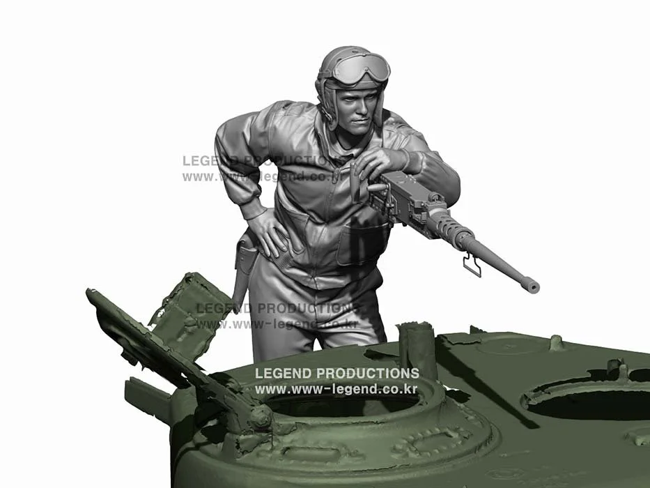1/35 Legend Production WW2 US Tank Gunner #LF0142