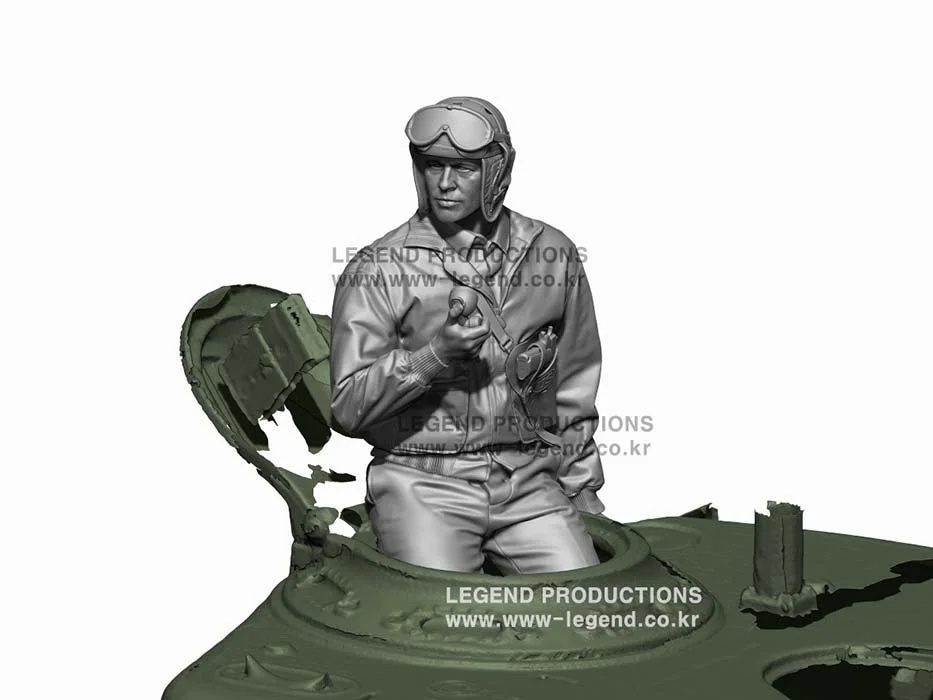 1/35 Legend Production WW2 US Tank Commander#LF0144