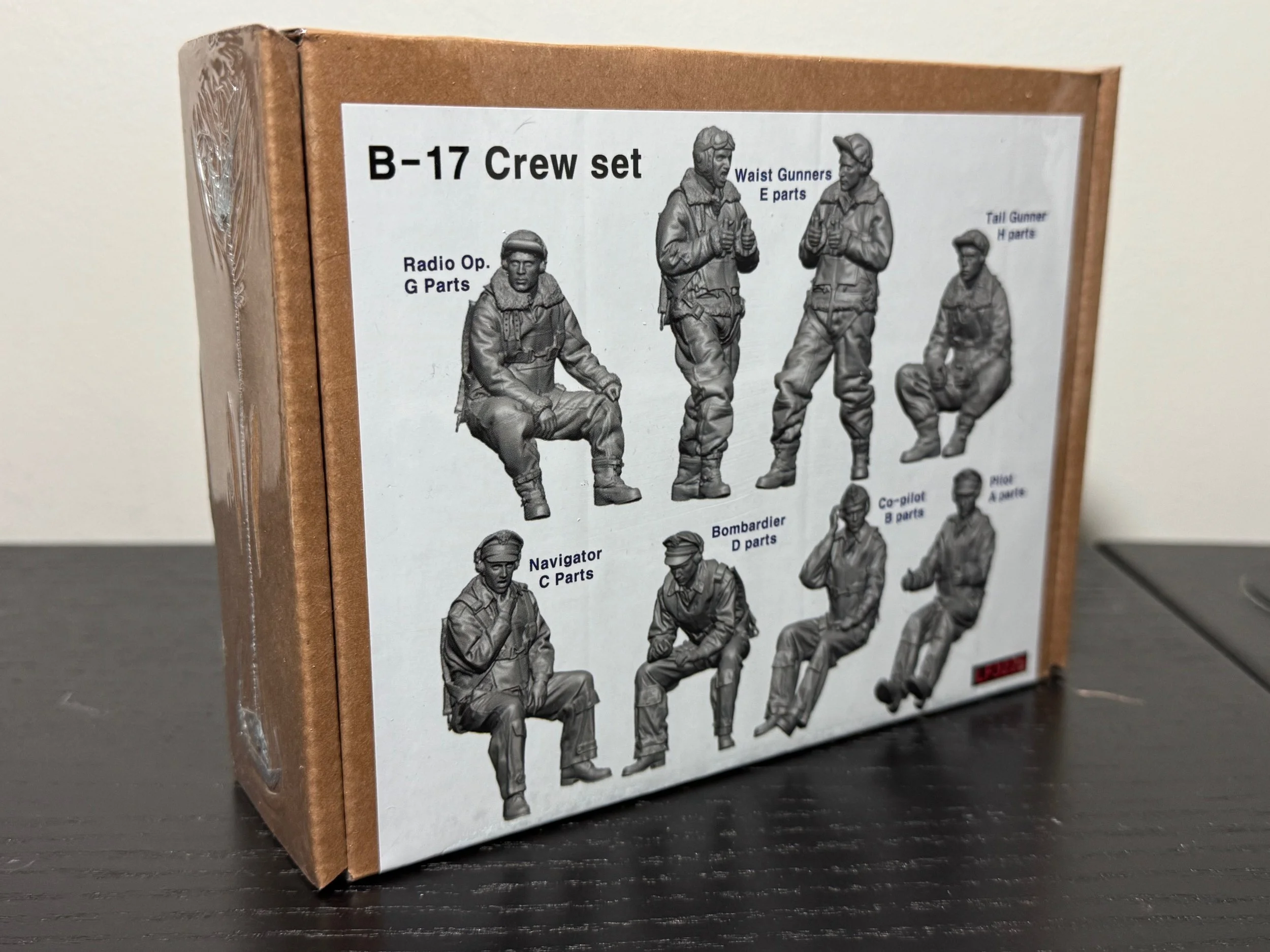 1/32 Legend Production B-17 Crew Set (8 Figures) #LF3225