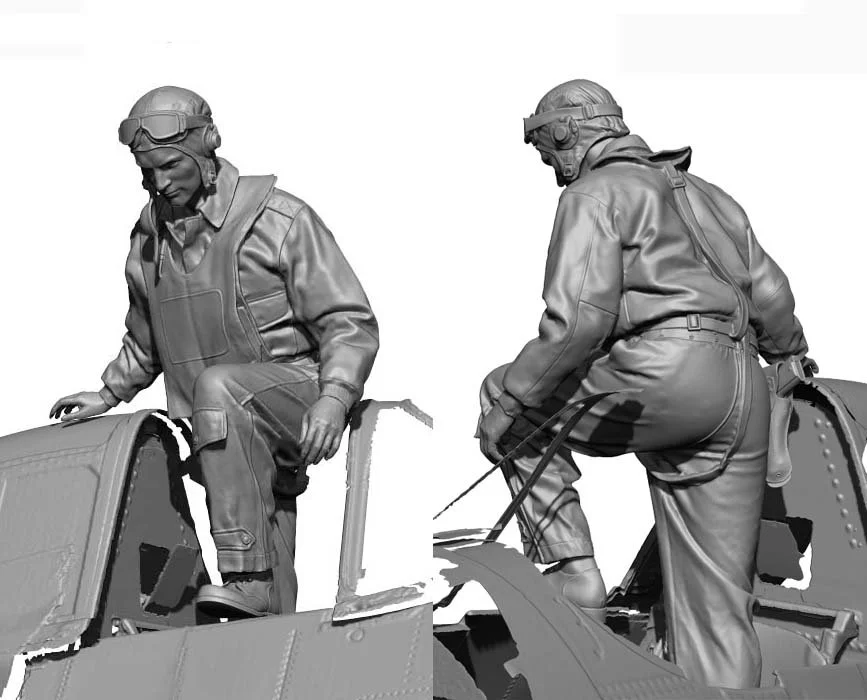 1/32 Legend Production WW2 US Navy Pilot (Boarding) #LF3230
