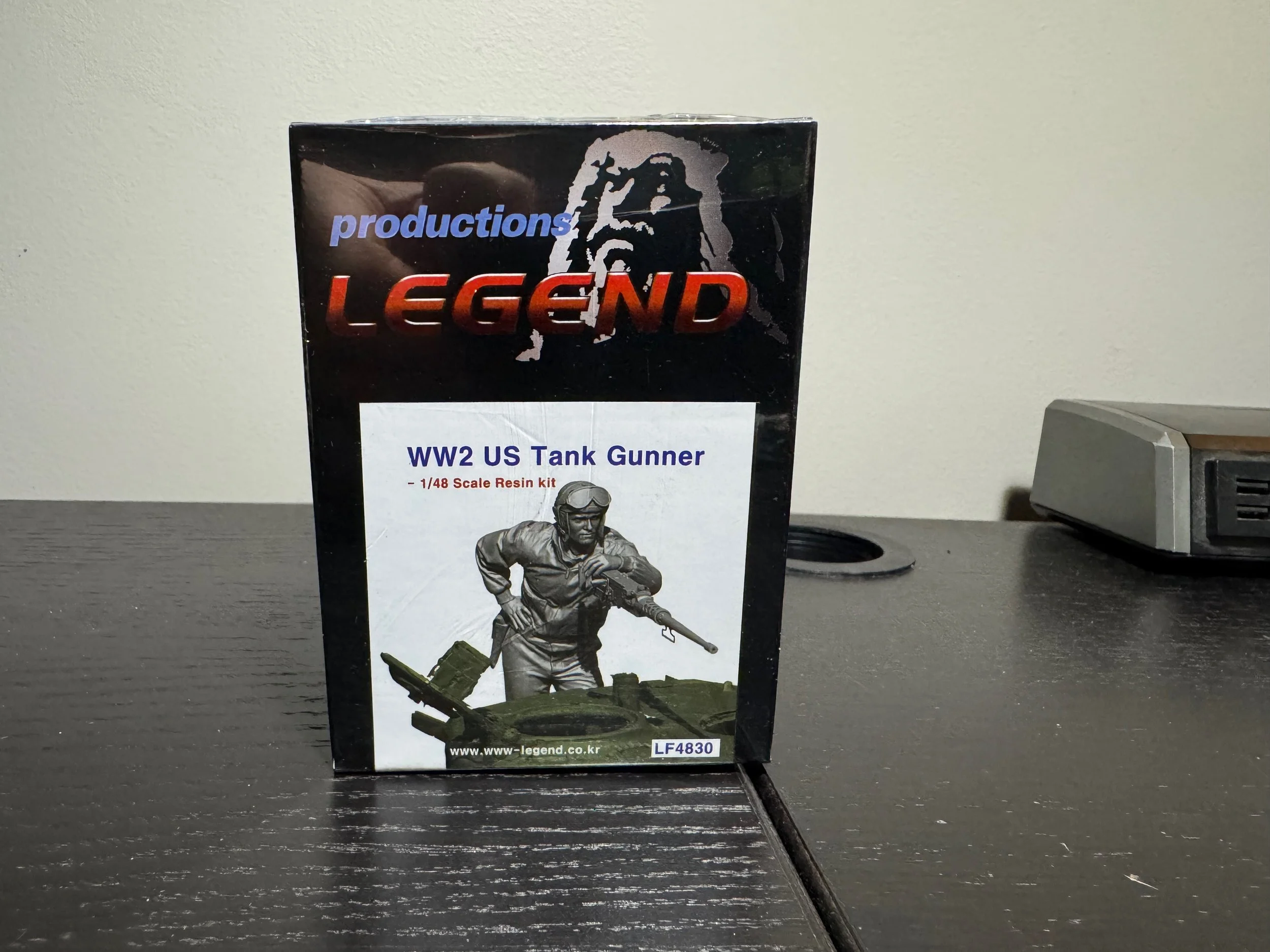 1/48 Legend Production WW2 US Tank Gunner #LF4830
