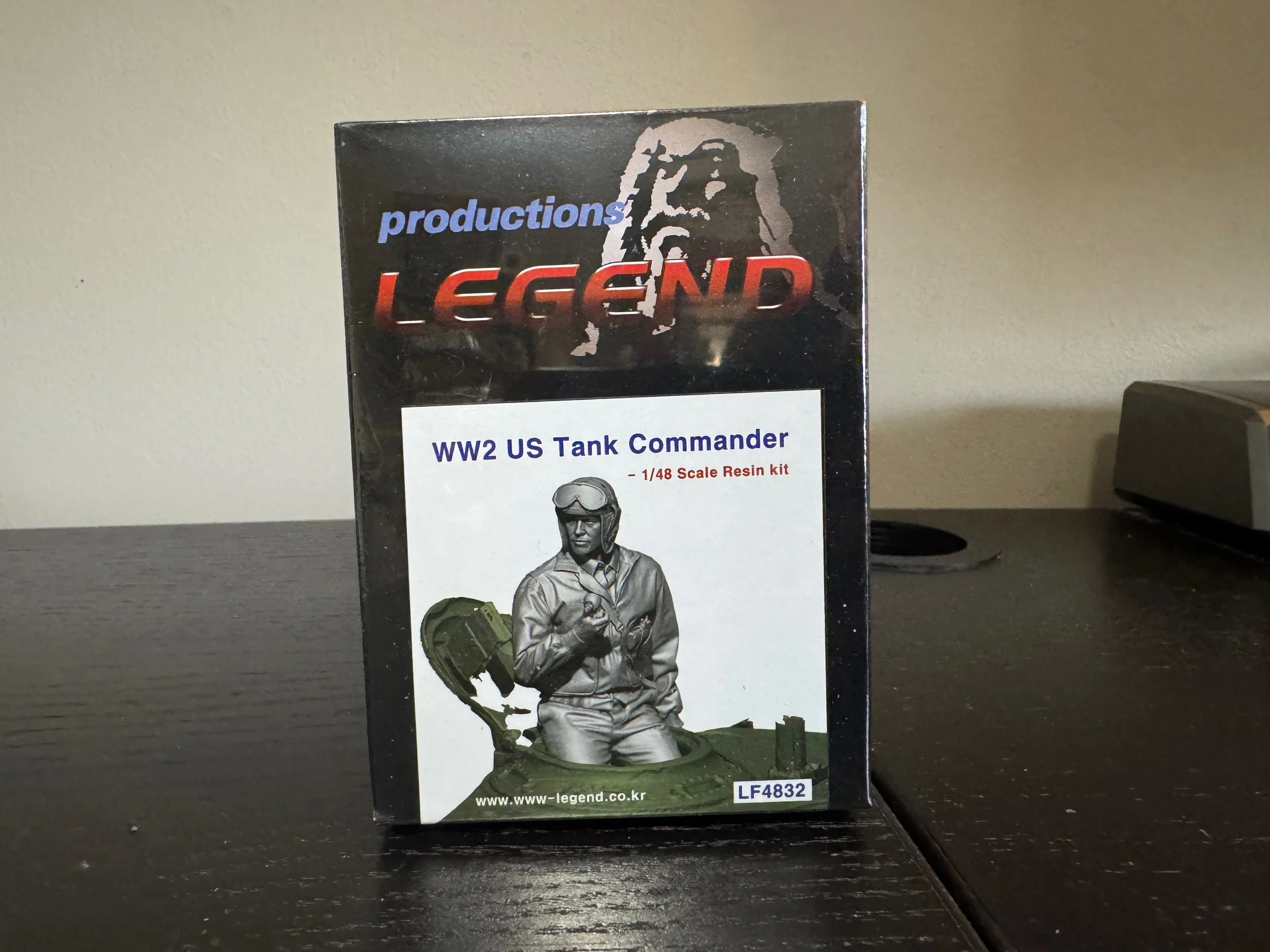 1/48 Legend Production WW2 US Tank Commander #LF4832