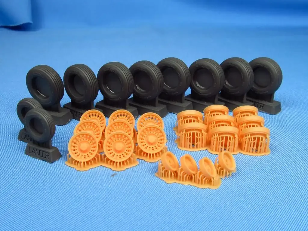 1/48 Metallic Details B-1B Lancer Wheels (Revell) #MDR48228