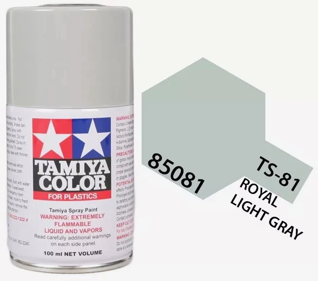 Tamiya 100ml Spray TS-81 Royal Light Gray Lacquer