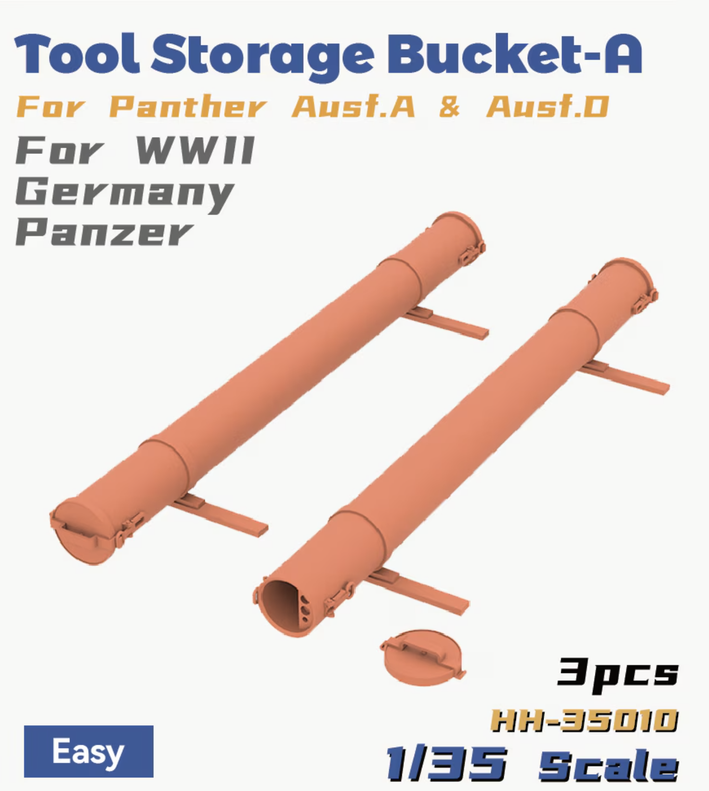 1/35 Heavy Hobby Tool Storage Bucket-A #HH35010