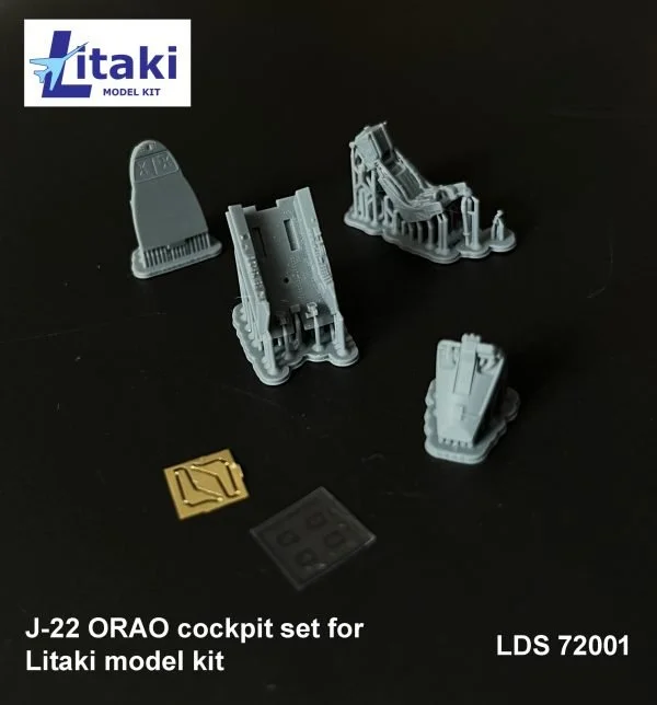 1/72 Litaki Cockpit Set for J-22 ORAO #LDS72001