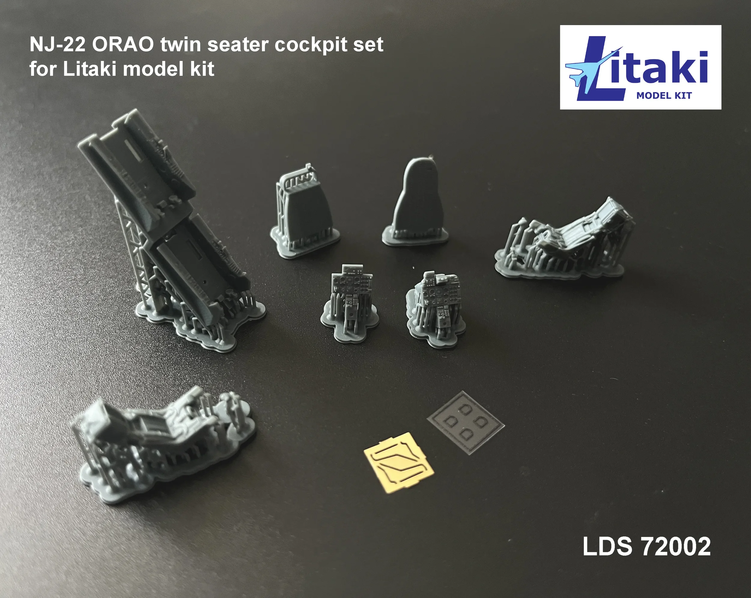 1/72 Litaki Cockpit Set for NJ-22 ORAO #LDS72002