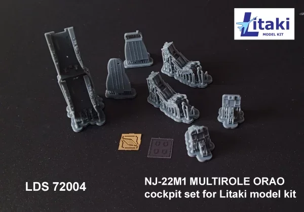 1/72 Litaki Cockpit Set for NJ-22M1 Multi-role ORAO #LDS72004