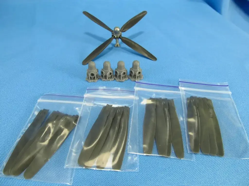 1/48 Metallic Details B-24, B-29 Hamilton Standard Propellers #MDR48113