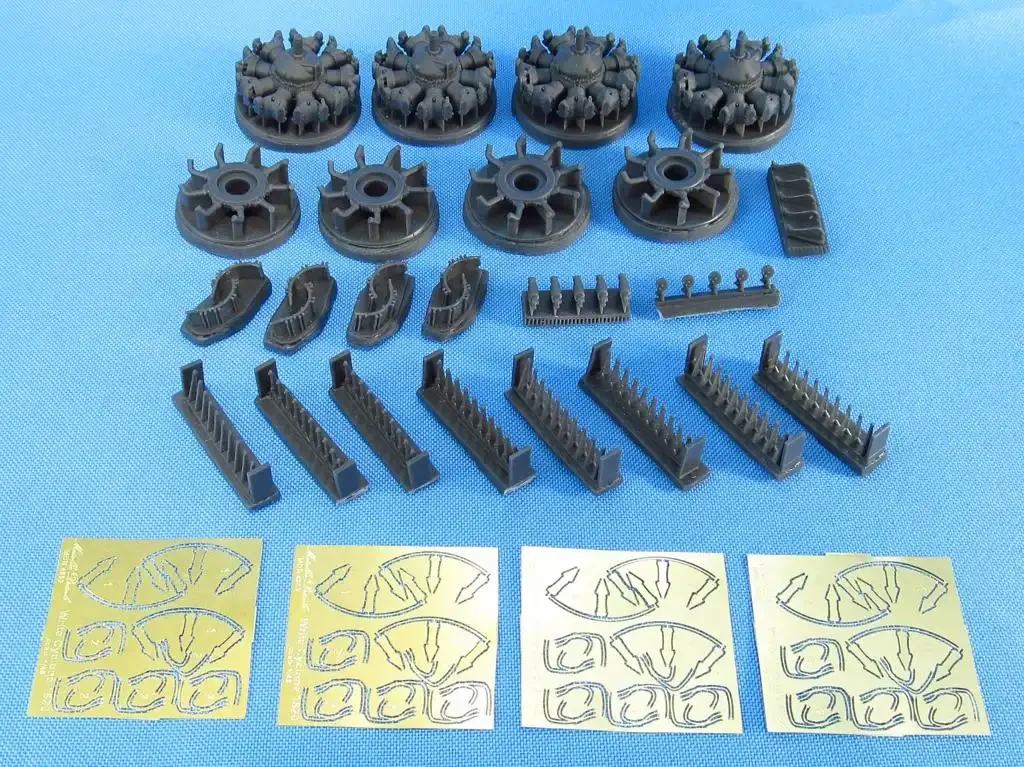 1/48 Metallic Details Engines Wright R1820 Cyclone (B-17G HKM) #MDR4861