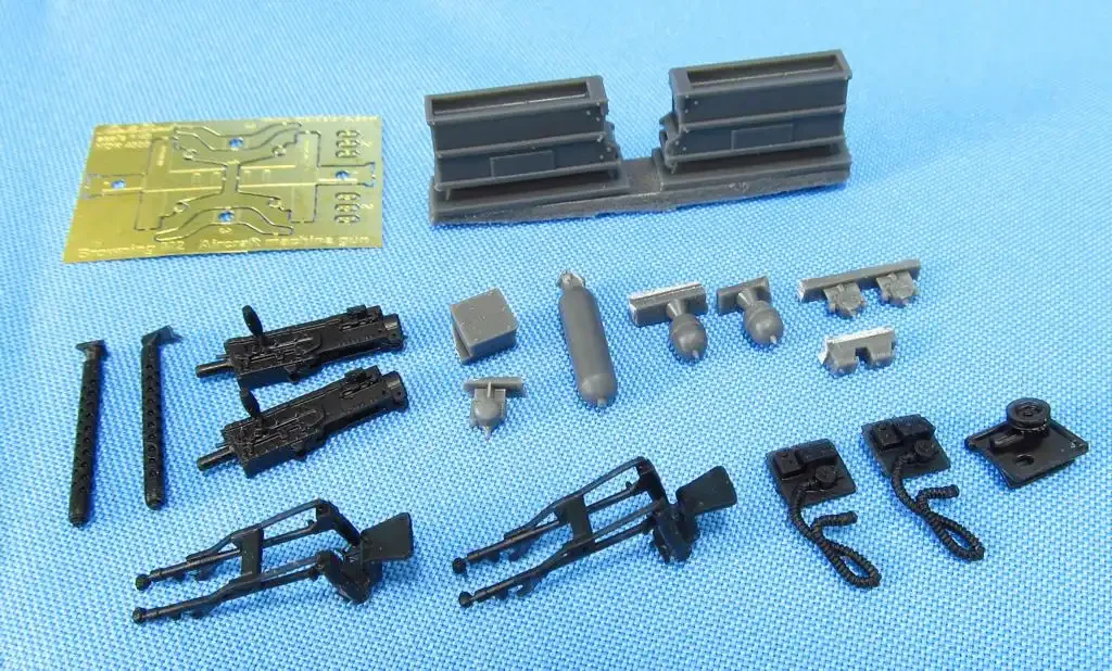 1/48 Metallic Details B-17 Waist Gunner's Cabin #MDR4870