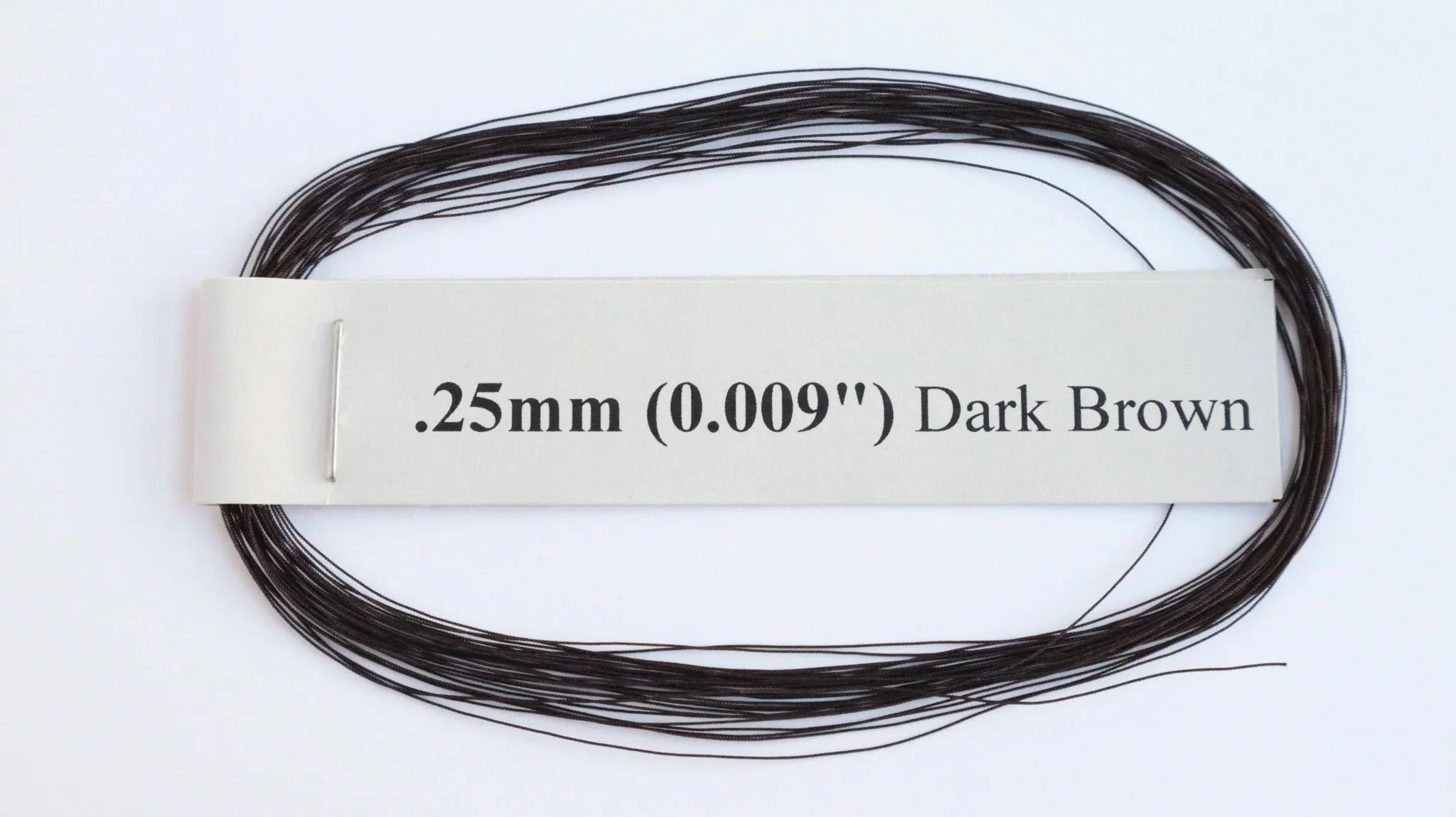 RoS Poly DrkBrwn Rope .25mm (0.009") RH6Mtrs #6001
