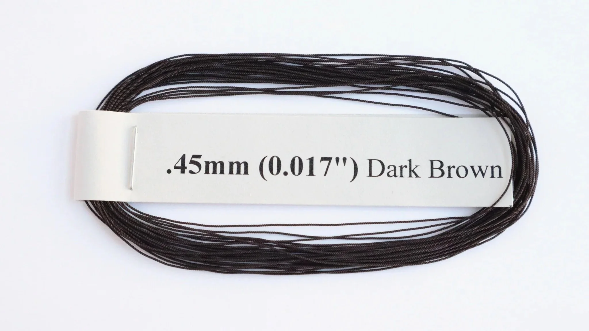 RoS Poly DrkBrwn Rope .45mm (0.017") RH6Mtrs #6003