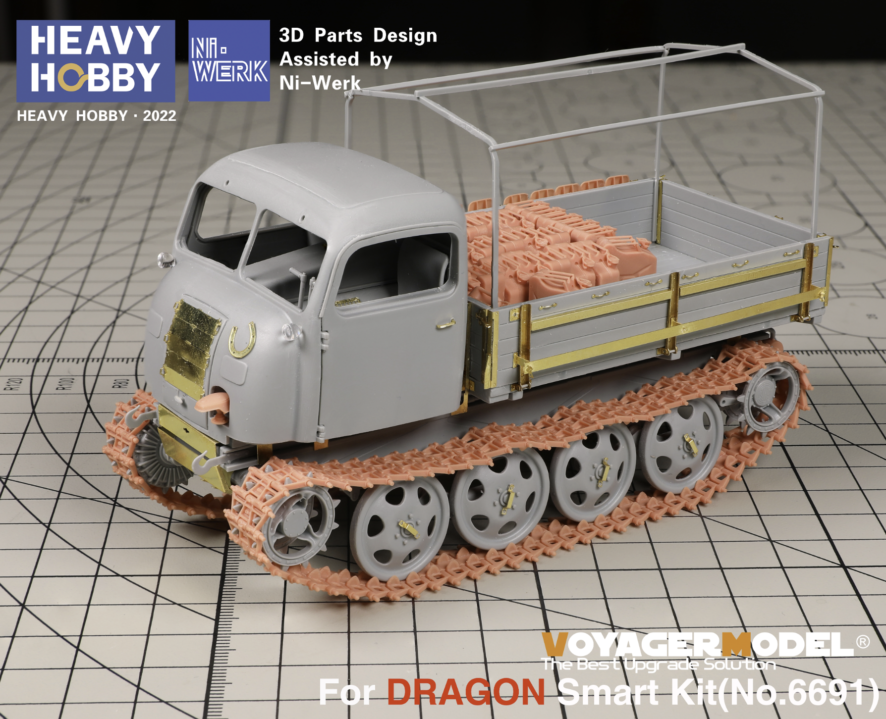 1/35 Heavy Hobby Detail-up set for WWII German RSO Super Kit #SK-35002