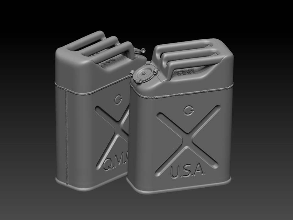 1/48 Legend Productions WWII U.S. Fuel Can Set (30ea) #LF4108